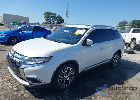 2017 Mitsubishi Outlander Sel from USA, damaged, VIN JA4AD3A3XHZ063630